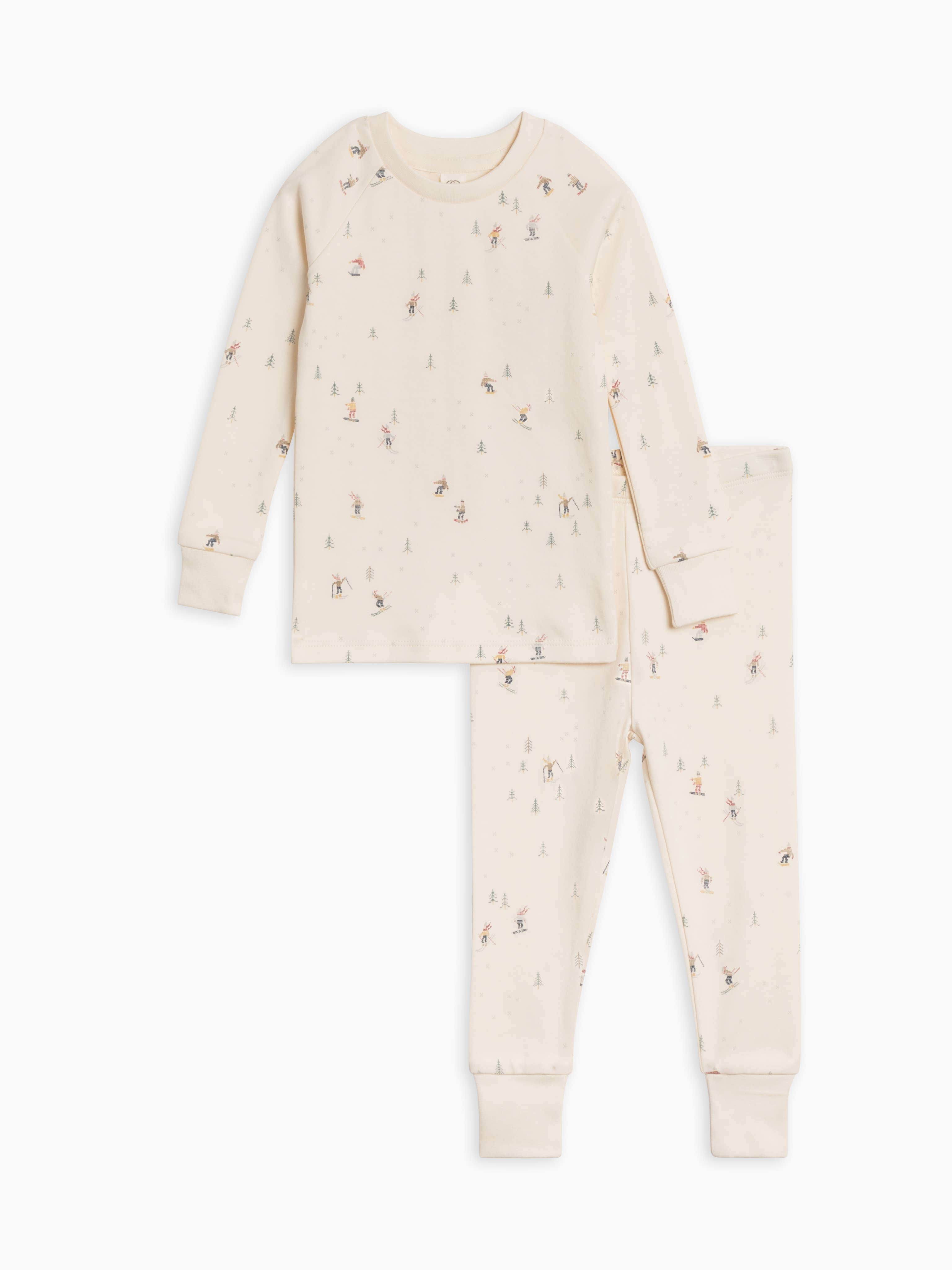 Image of Colored Organics - 2 Piece Long Sleeve Jammie Set